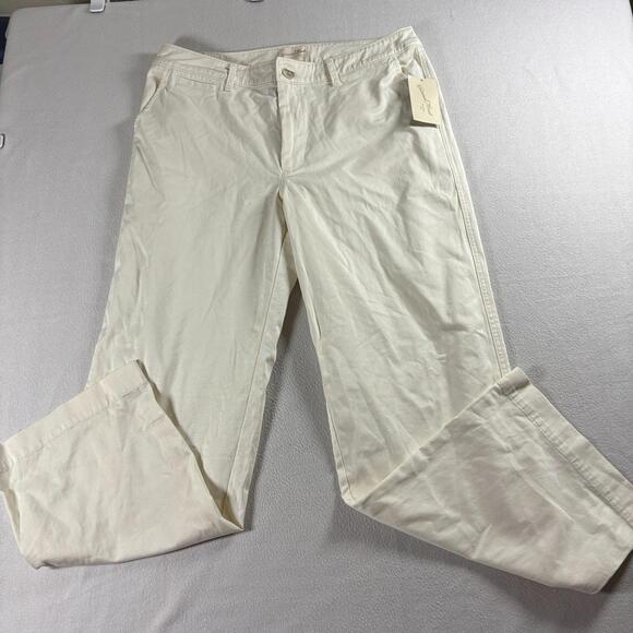 Universal Thread Pants - Chino Straight Stretch Pants Universal Thread Tag 12 Fits Like 34X30 Cream